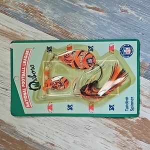 Cincinnati Bengals Fishing Tandem Spinner - Vintage